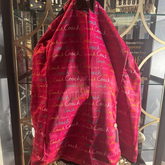 Coach Black 3/4 Trench Pea Coat - Picture 7 of 8